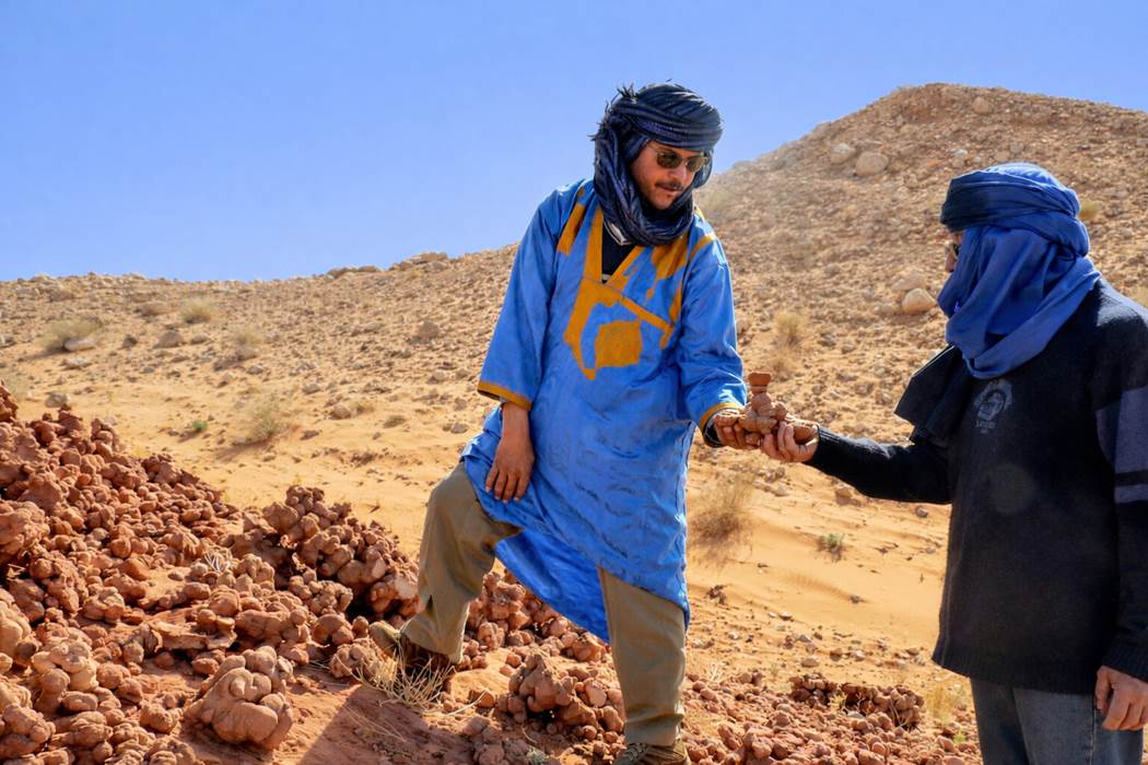 La colline aux roses des sables