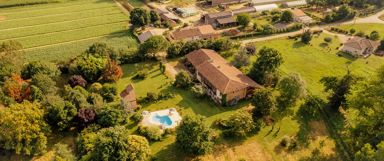 domaine de la rivalière vue d'ensemble