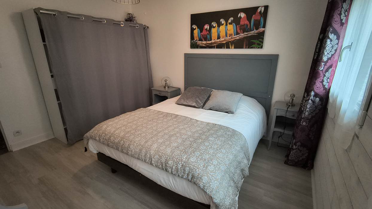 CHAMBRE DOUBLE 4 EPIS GITE DE FRANCE LA GIROUARDIERE LA FLECHE-little-img-gallery