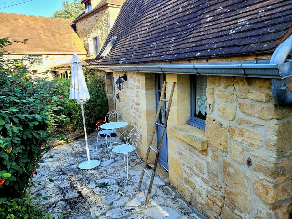 Les Charmes de Sarlat - Terrasse - Chambre Cèdre
