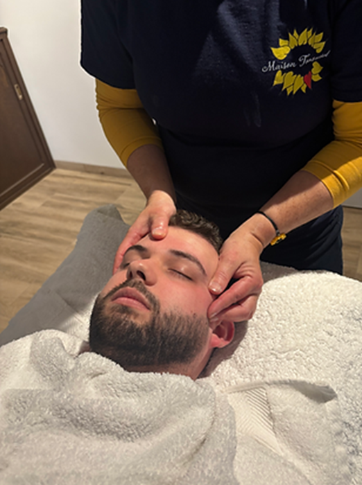 hoofdmassage op aanvraag
