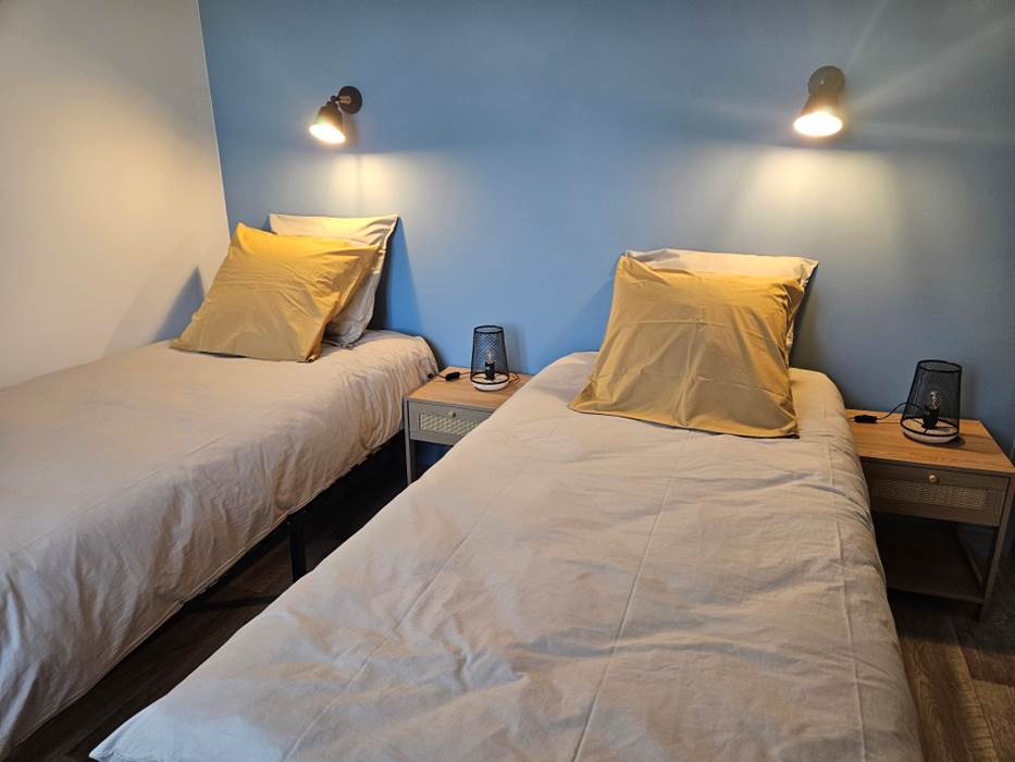 Le Quai d'Neuf — Gîte de groupe en Creuse (15 personnes) - Chambre double à l'étage