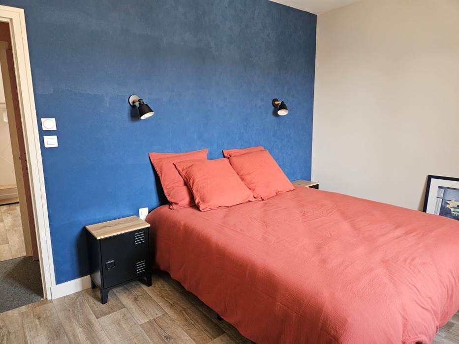 Le Quai d'Neuf — Gîte de groupe en Creuse (15 personnes) - Chambre double à l'étage