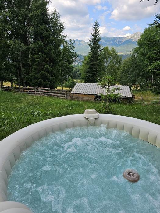 Jacuzzi en été
