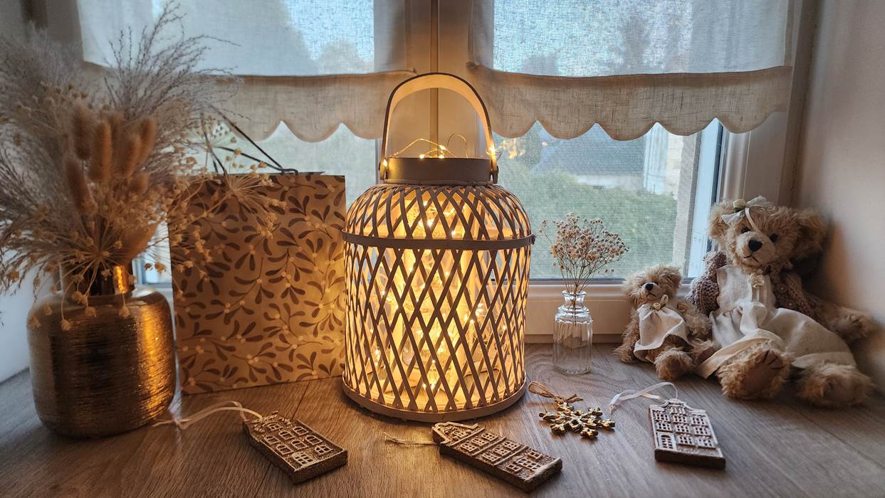 Fenêtre Chambre Champagne à Noël