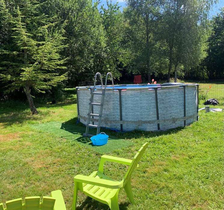 pool situated in the sun