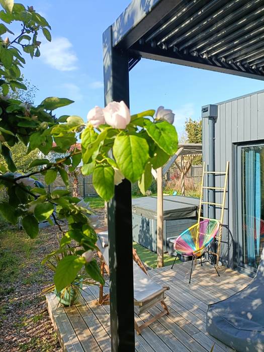 jardin decor végétal privatif et clôturé