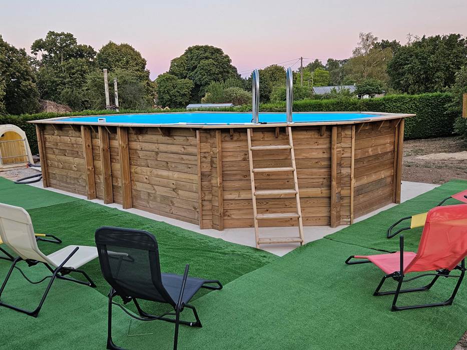 Le Quai d'Neuf — Gîte de groupe en Creuse (15 personnes) - Piscine
