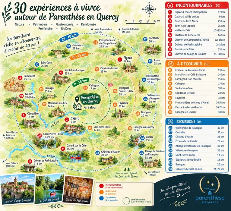 Carte expériences