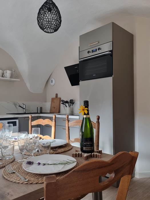 CUISINE LES VOUTES CHALET ARNOL