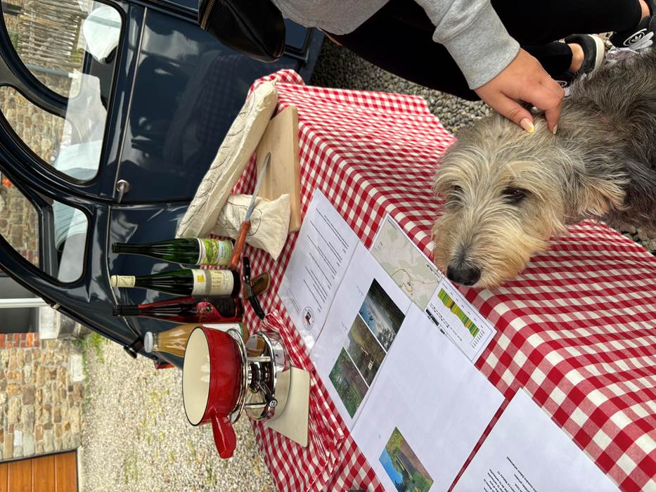table accueil avec carte et simone-gallery