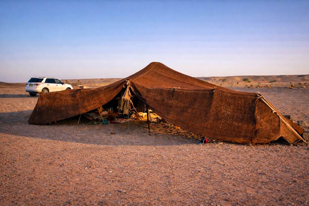 Tente berbère dans un campement nomade-gallery