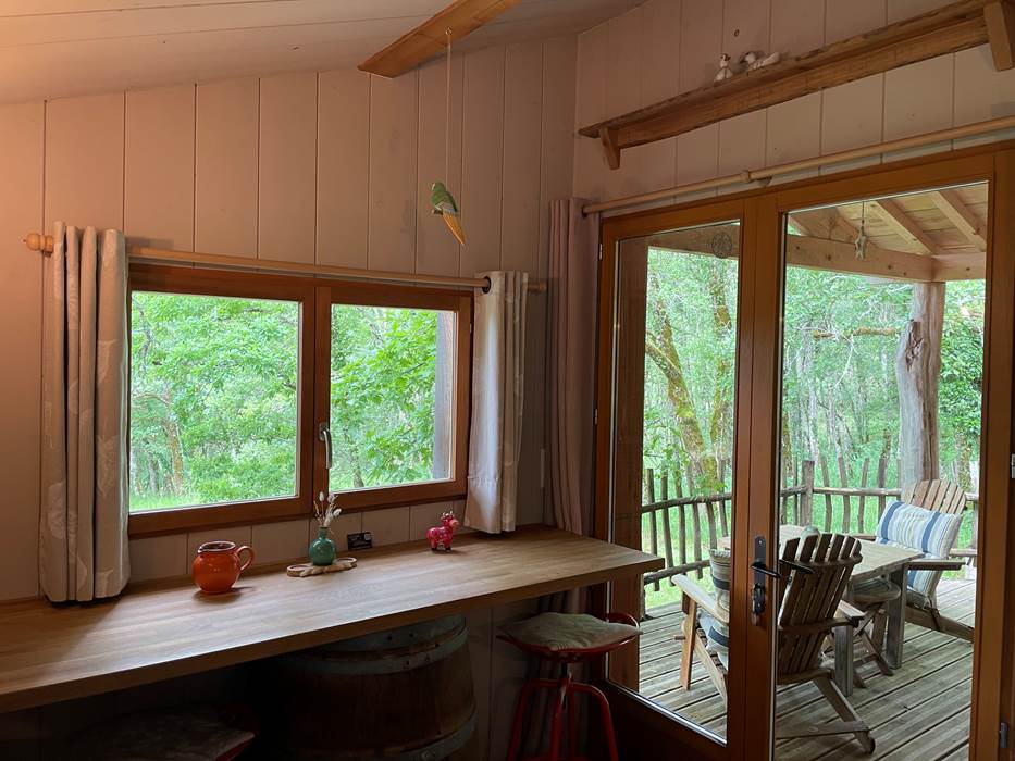 Entrée & Table - Cabane MELEZE