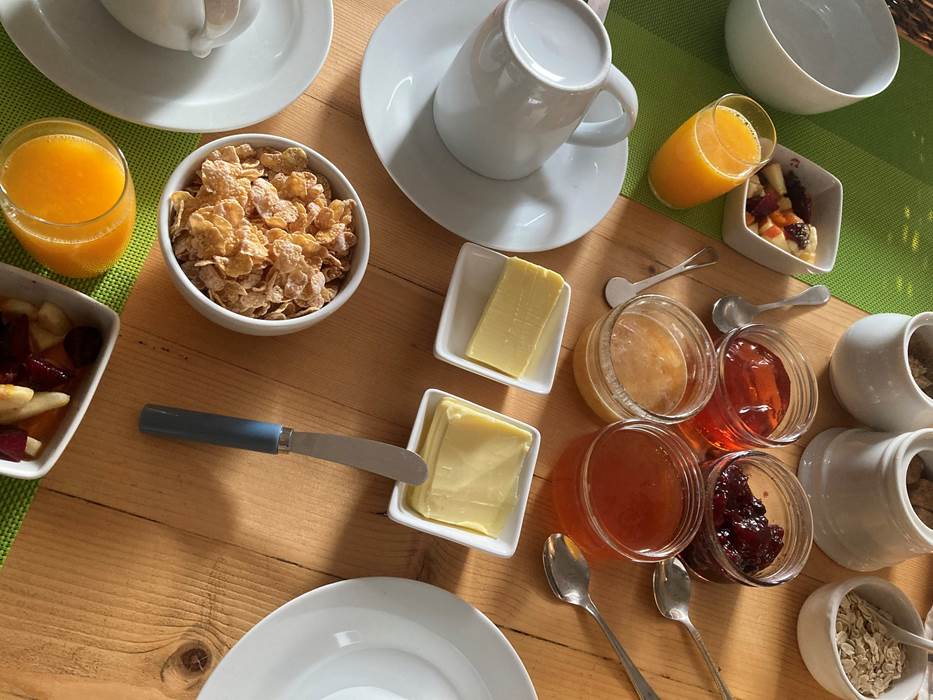 Petit-déjeuner à L'intemporelle 40
