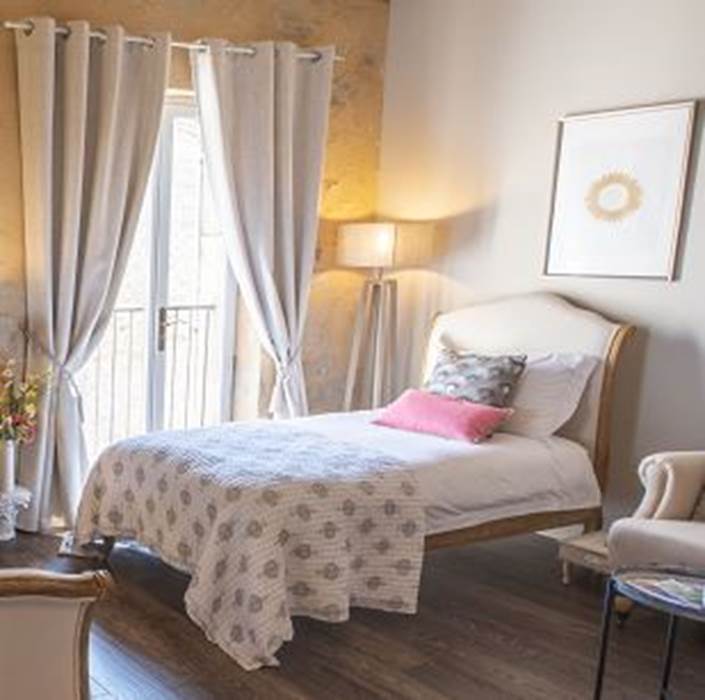 Chambre double lits séparés