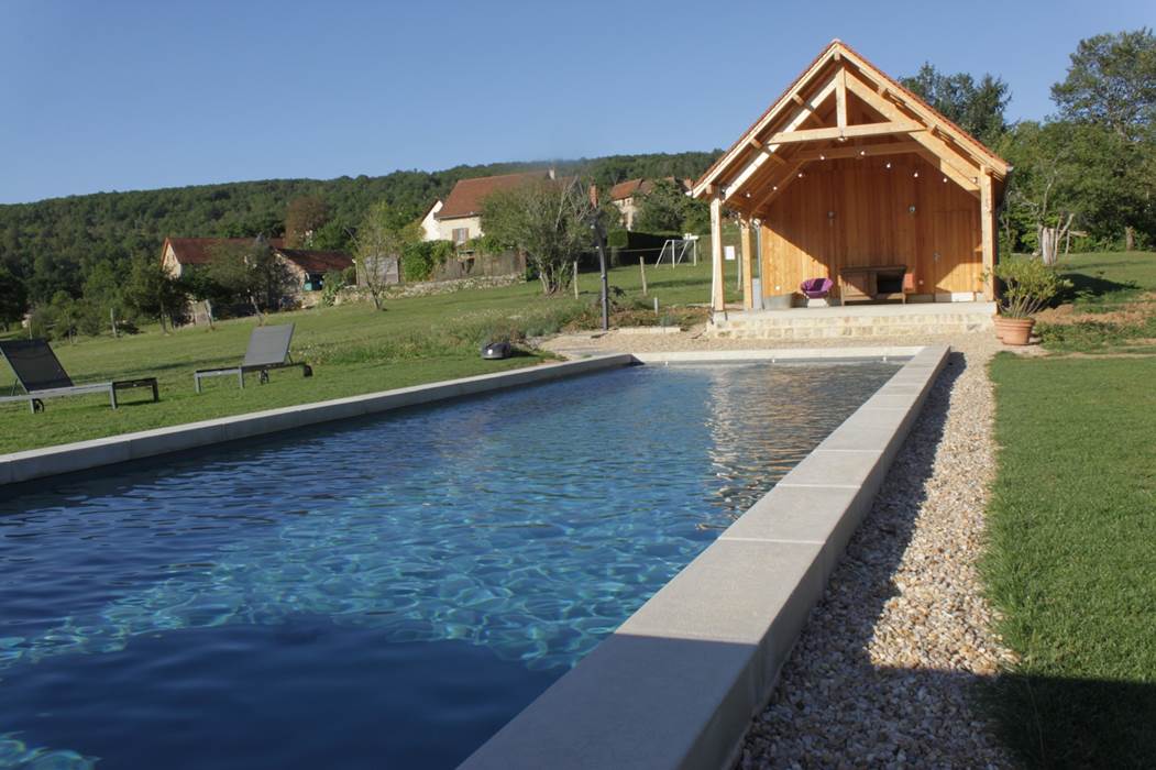 Bassin de nage du Broual, gîtes de charme dans le Lot