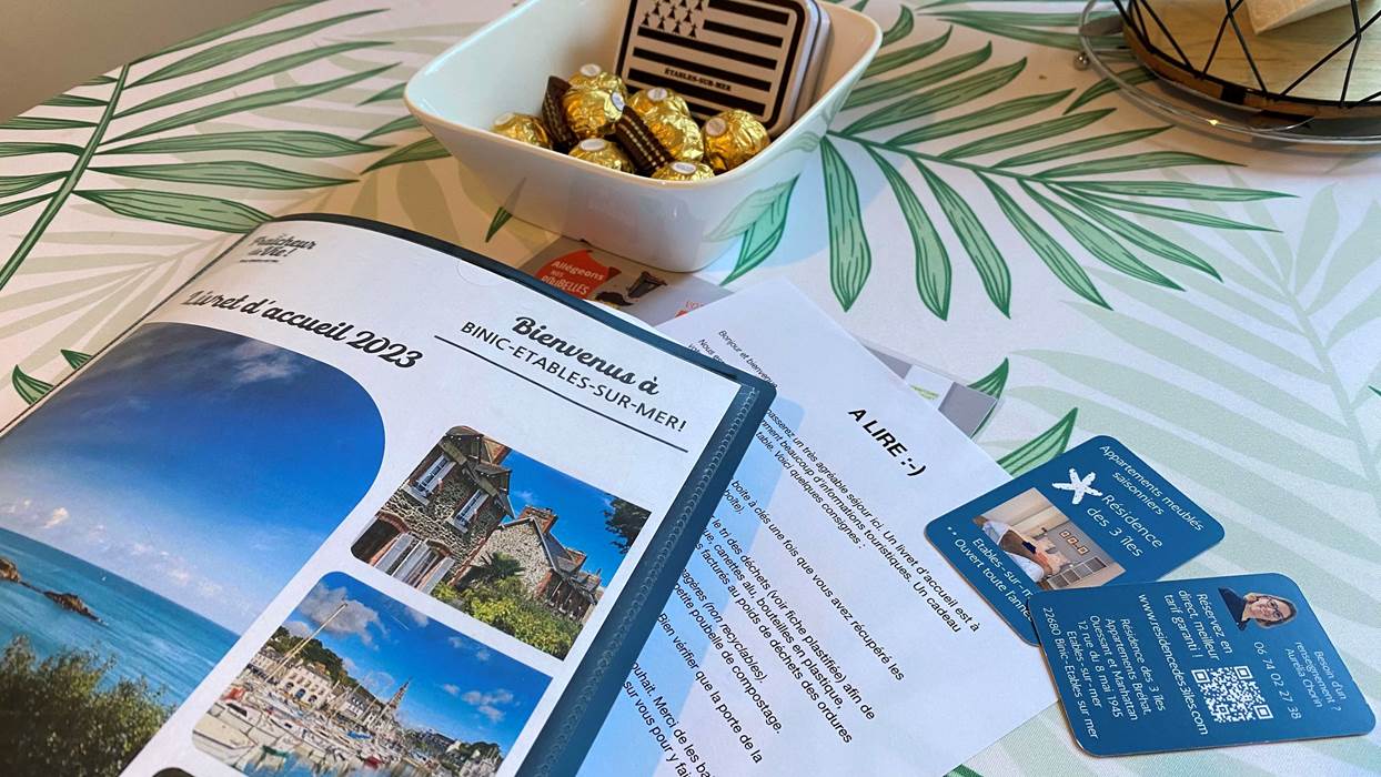 Residence 3 iles_Binic-Etables sur mer_Gite Hotel_Accueil Ouessant