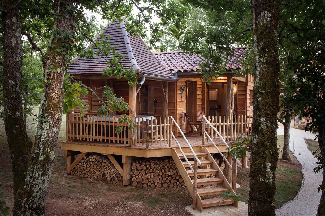 Vue Extérieure - Cabane MELEZE