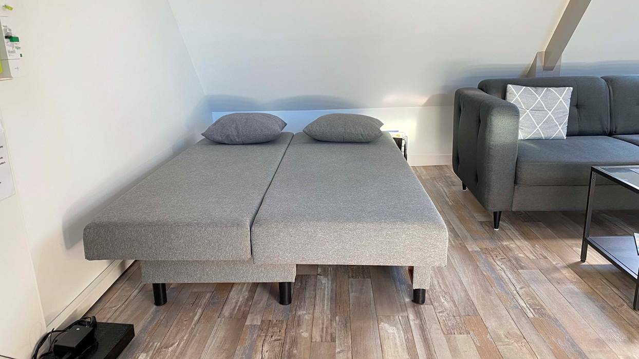 Residence 3 iles_Binic-Etables sur mer_Gite Hotel_Canape en lit Manhattan