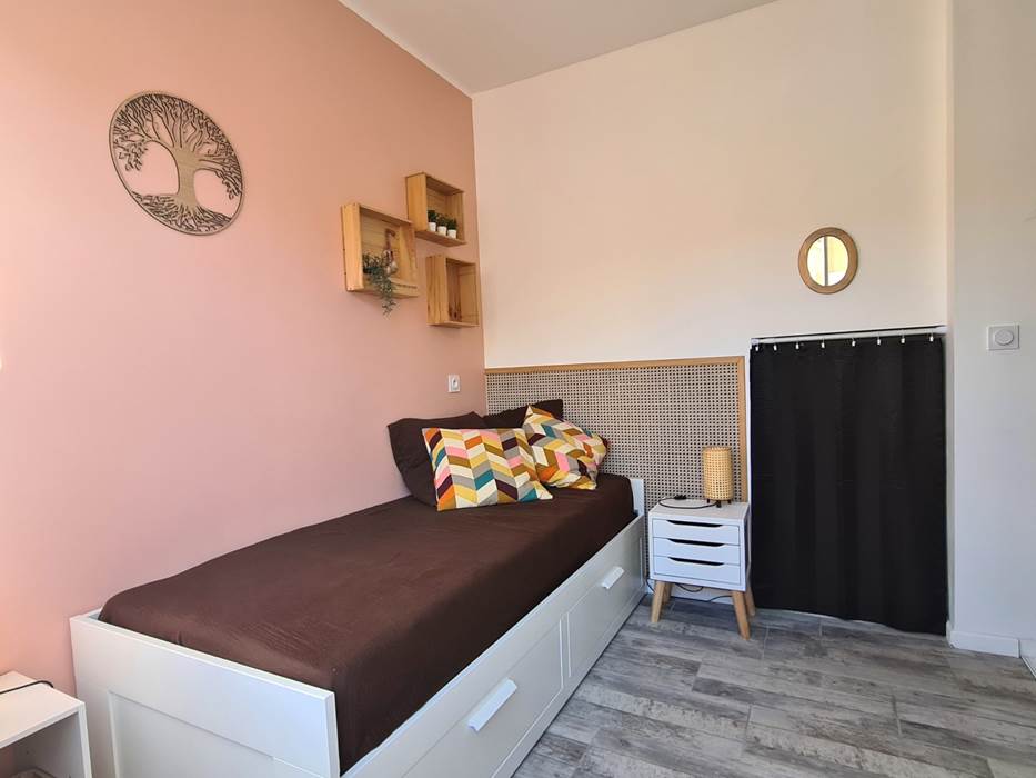 Chambre lit gigogne 160 (2x80) Pescad’Home