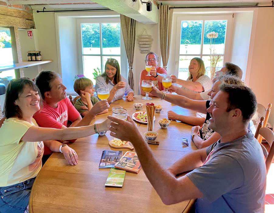 Gîte la Demoiselle ô bois- séjour convivial