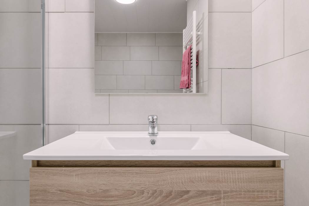 Salle de bain à l'étage