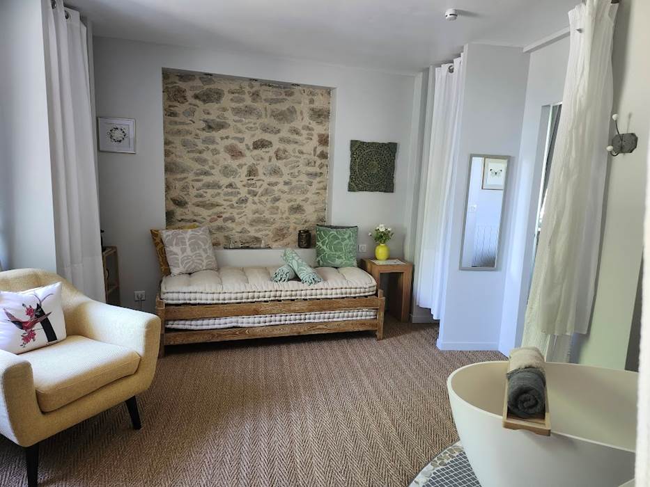 SJardin espace détente et bain