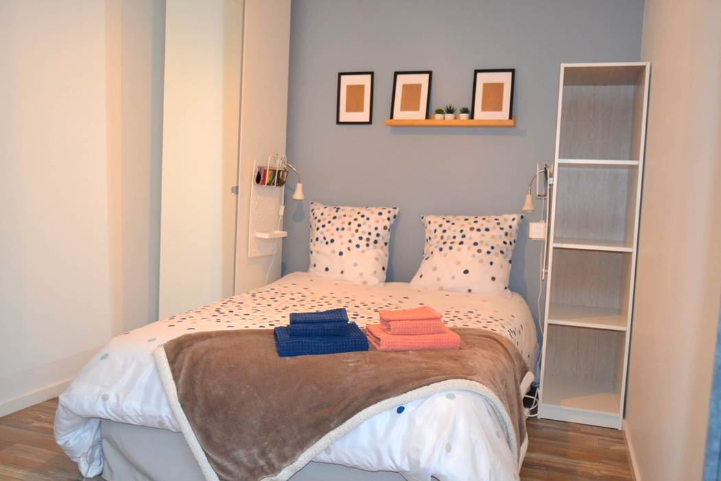 Residence des 3 îles_Etables-sur-mer_Brehat_Lit 140 cm