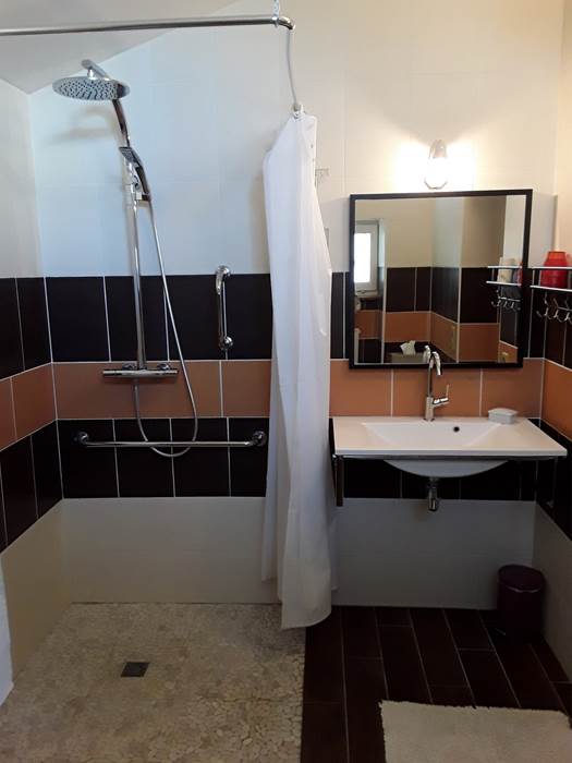 côté  douche
