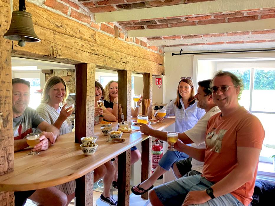 gîte La demoiselle ô bois- espace Bar