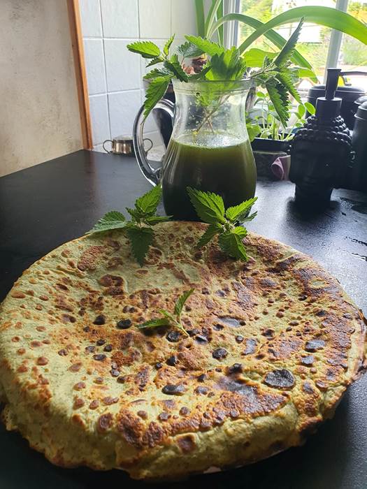 Commandez vos crêpes aux fleurs ou plantes de saison