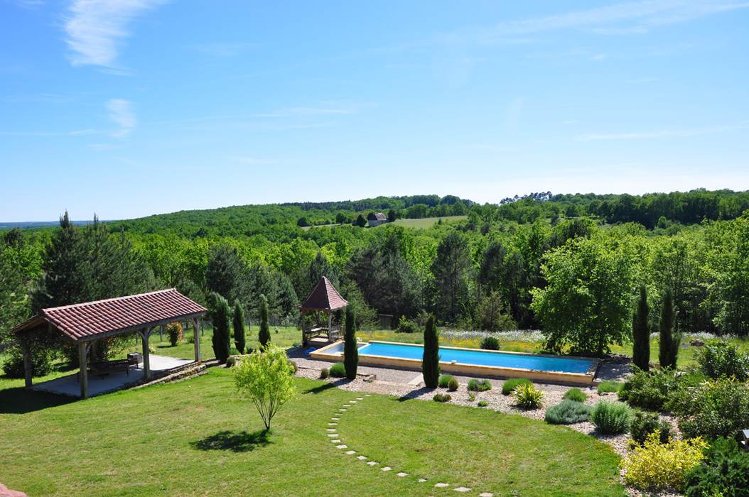 Vue Terrasse - Chambre CASTANG (1er étage)