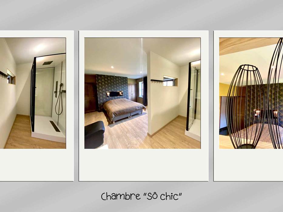 chambre sô chic- 2 personnes - douche privative