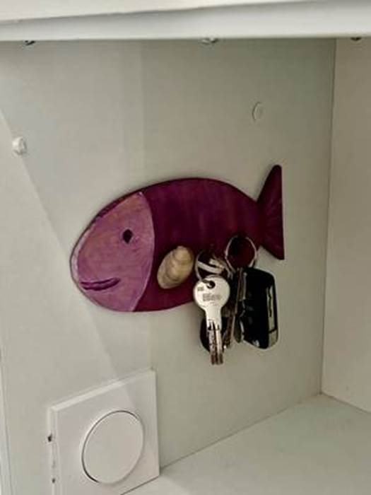 Porte clés Pescad’Home Valras-Plage