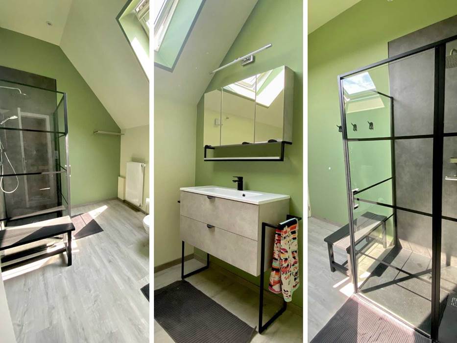 Gîte La demoiselle ô bois  Salle de bain (2)