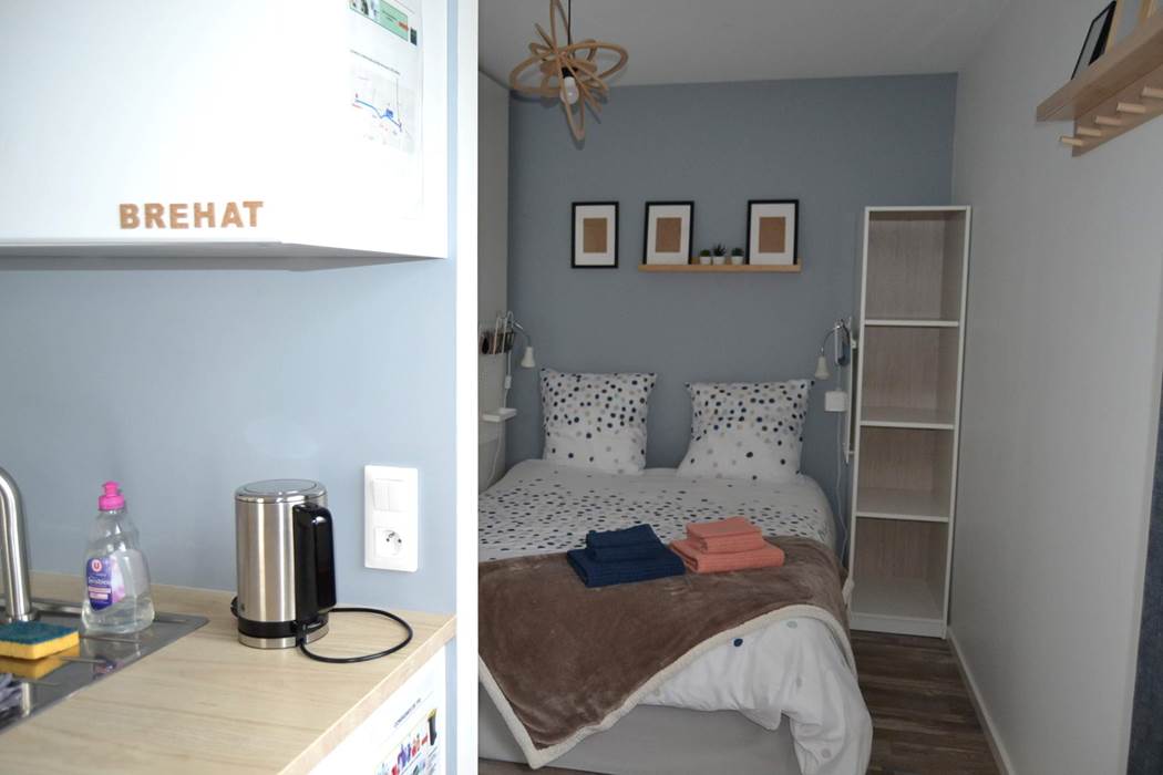 Residence des 3 îles_Etables-sur-mer_Brehat_Vue vers la chambre