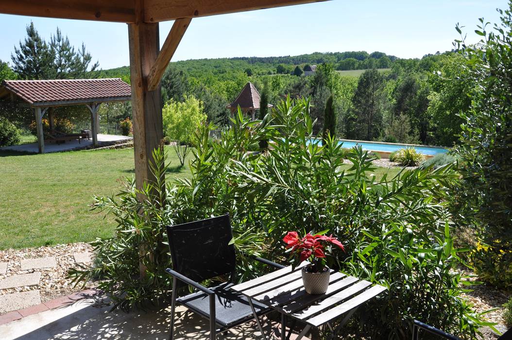 Terrasse - Chambre MAUZAC (RDC)