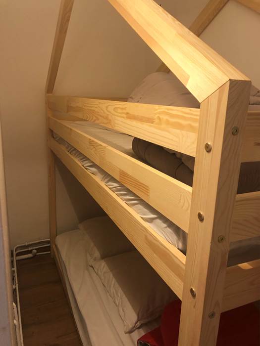cabine avec lits superposés (les deux sont identiques)