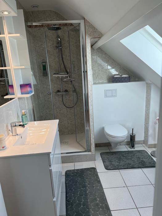 salle de bain vue sur terrasse 2