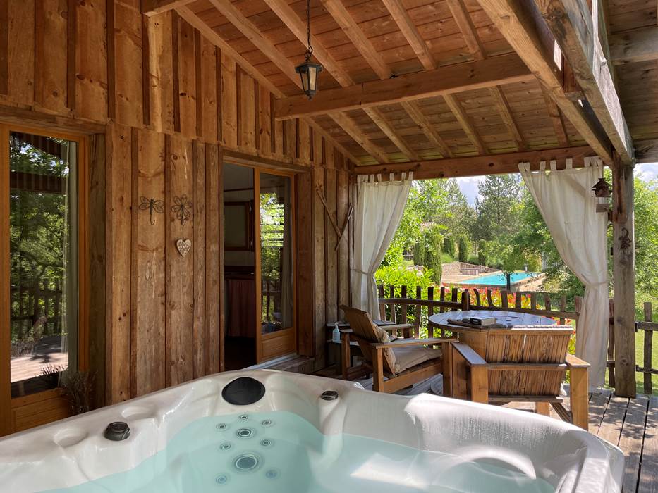 Terrasse 2025 & Spa & Piscine - Cabane EPICEA