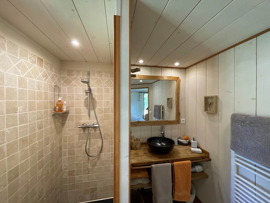 Douche à l'italienne - Cabane EPICEA