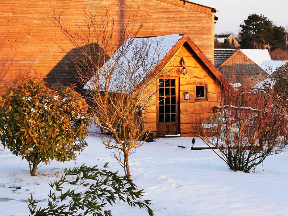 Première neige fevrier 2021