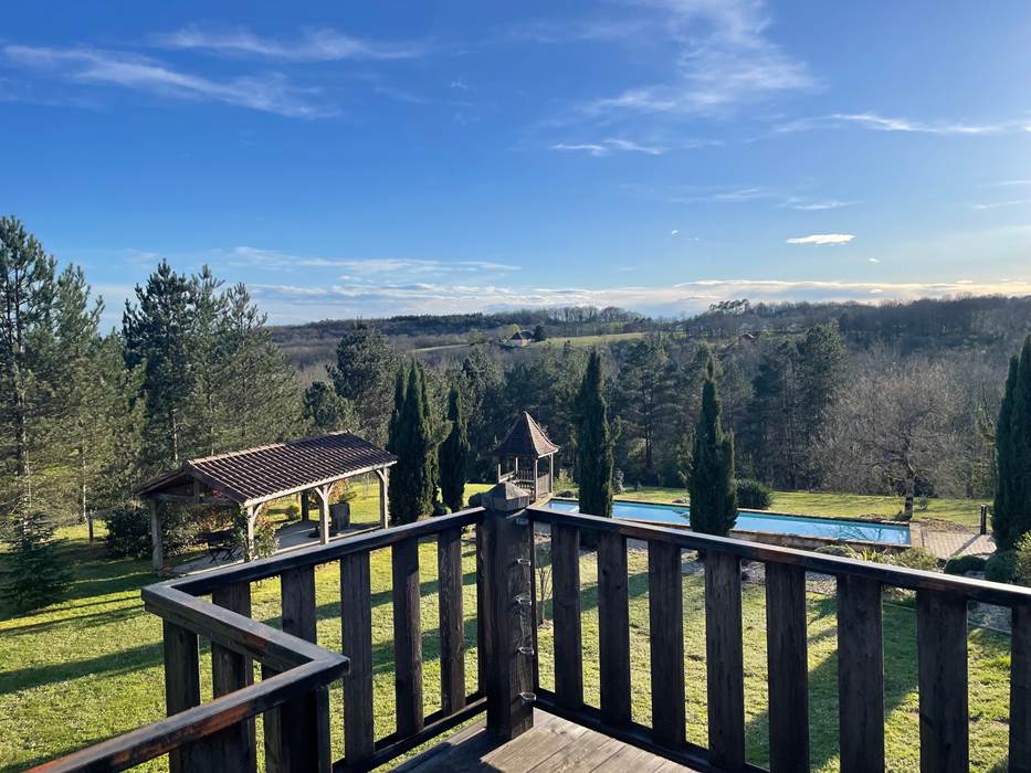 Terrasse - Chambre CASTANG (1er étage)