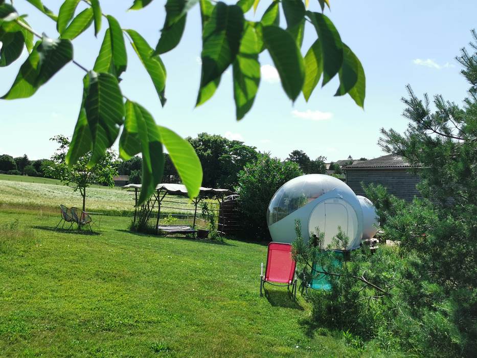 En arrivant vers le pré de la bulle