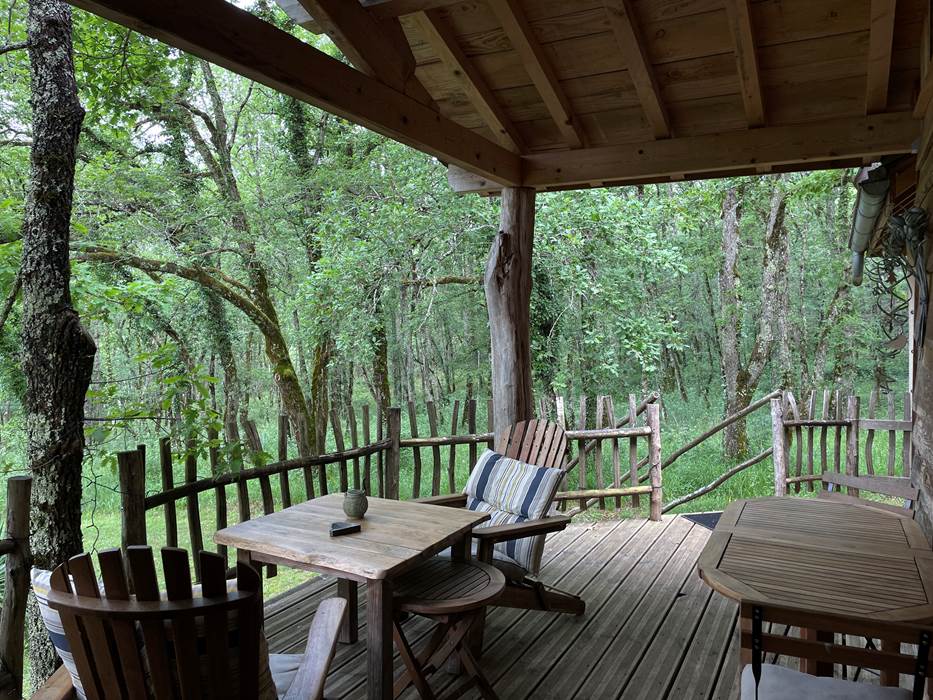 Terrasse - Cabane MELEZE