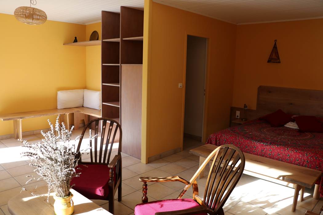Salon Chambre double Célé - proche Figeac