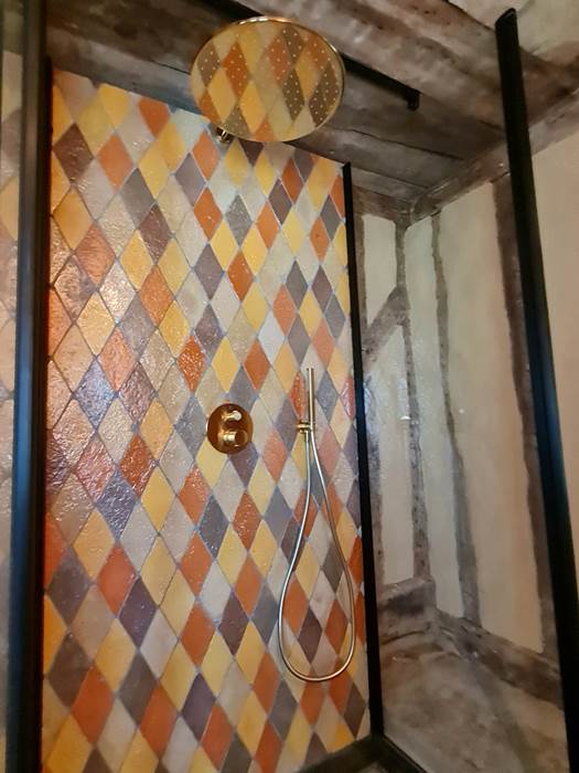 La douche de l'espace sauna