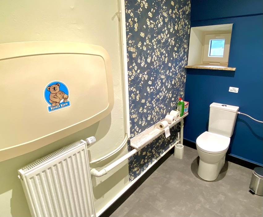 WC- espace table à langer Bébé