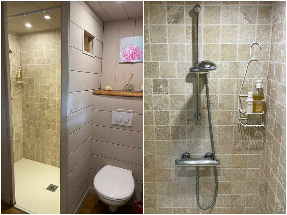 Douche Italienne & WC - Cabane MELEZE