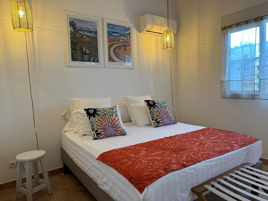 la chambre bois de couleur (suite parentale, rdc)